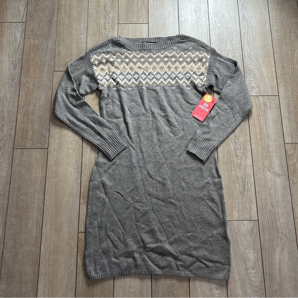 NWT Sherpa Adventure Gear Wool Sweater Dress - Picture 1 of 7